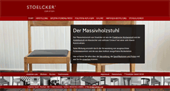 Desktop Screenshot of massivholzstuhl.com